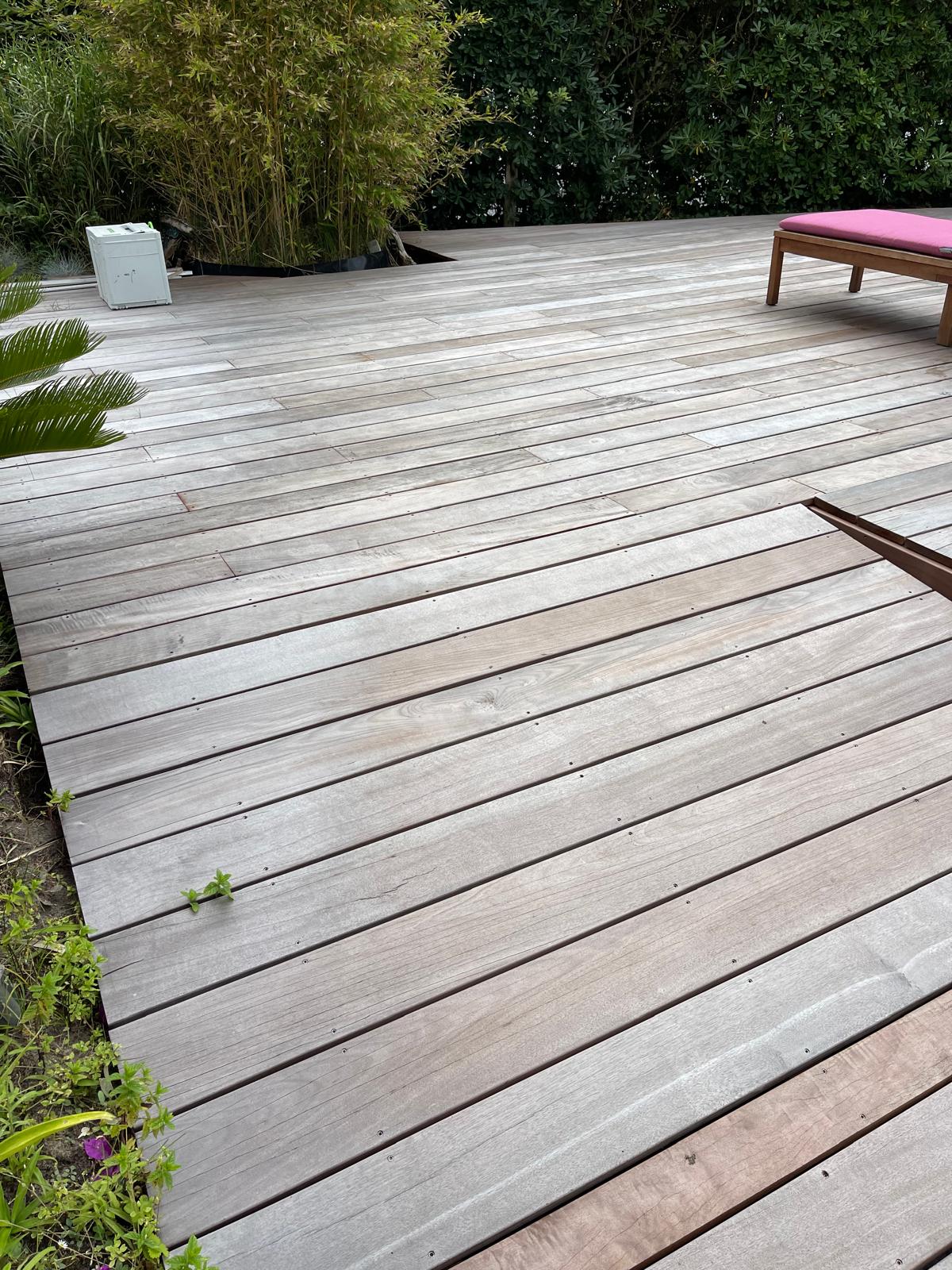 Terrasse bois et bardage — Piscine