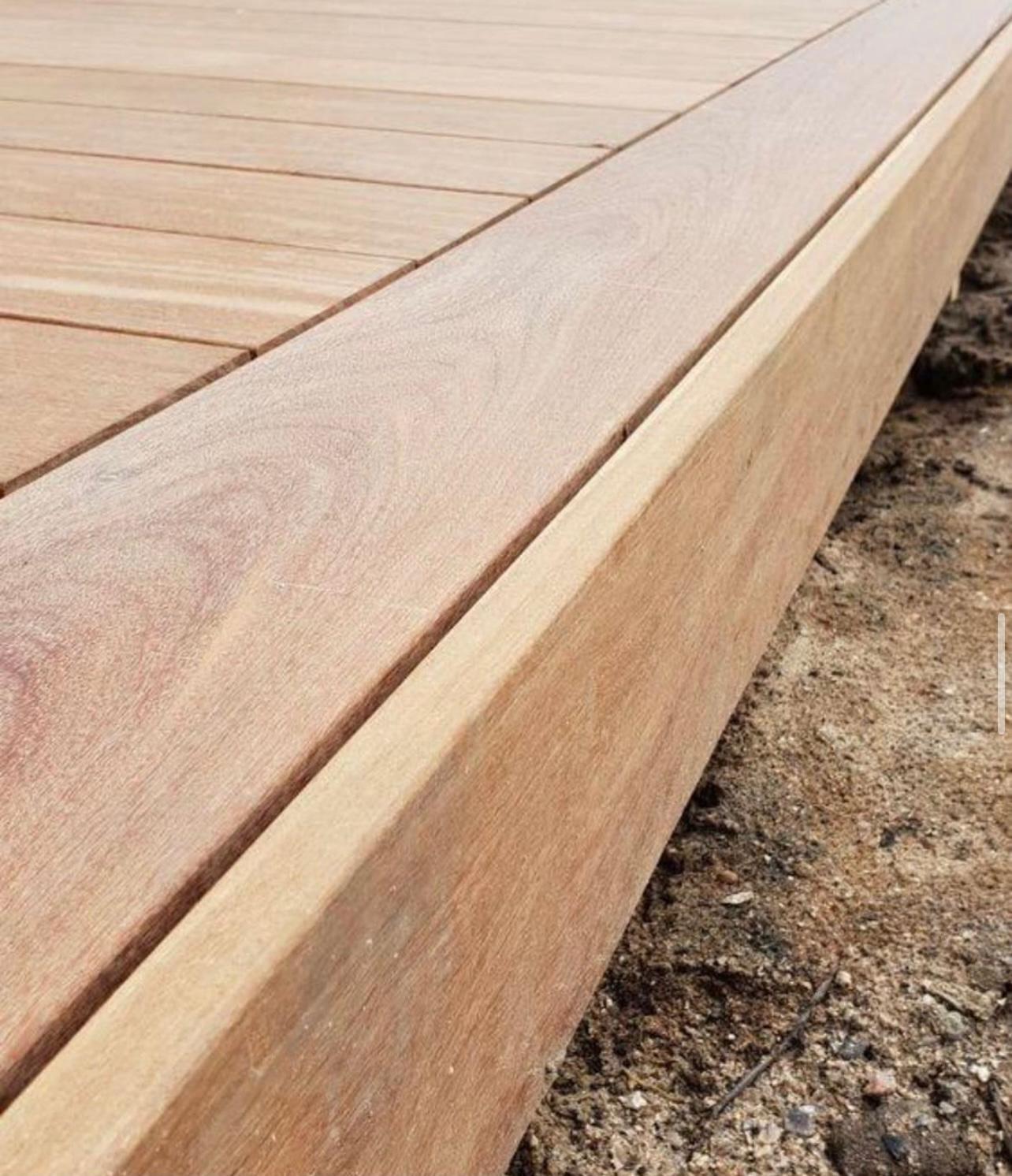 Terrasse bois — Finition détail