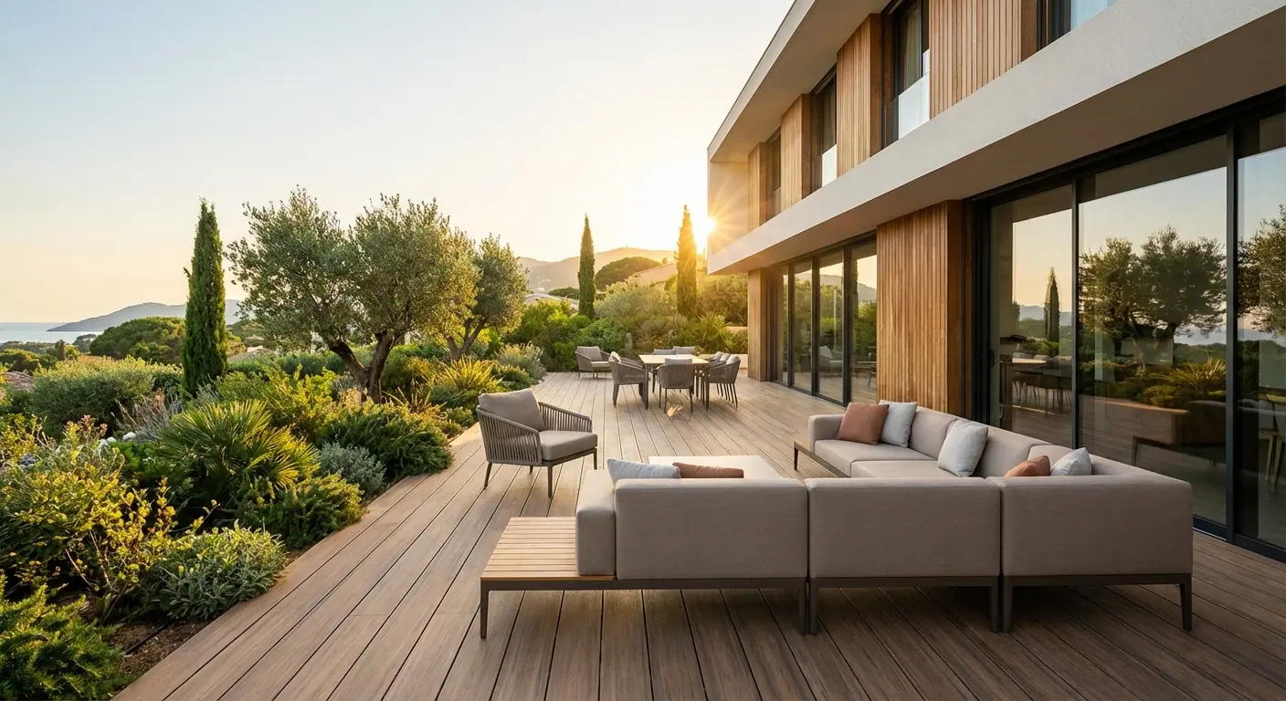 Terrasse composite : choix, pose et entretien en Loiret
